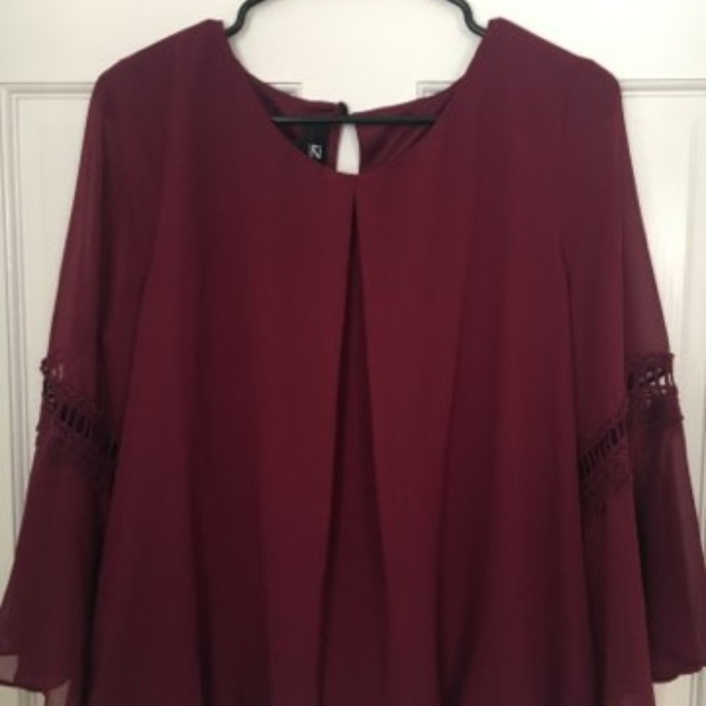 Maroon IZ Top - size XL